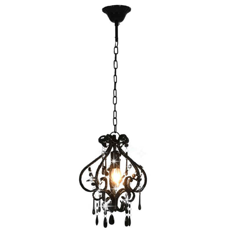 Altrincham 1 - Light Chandelier Pendant, Black