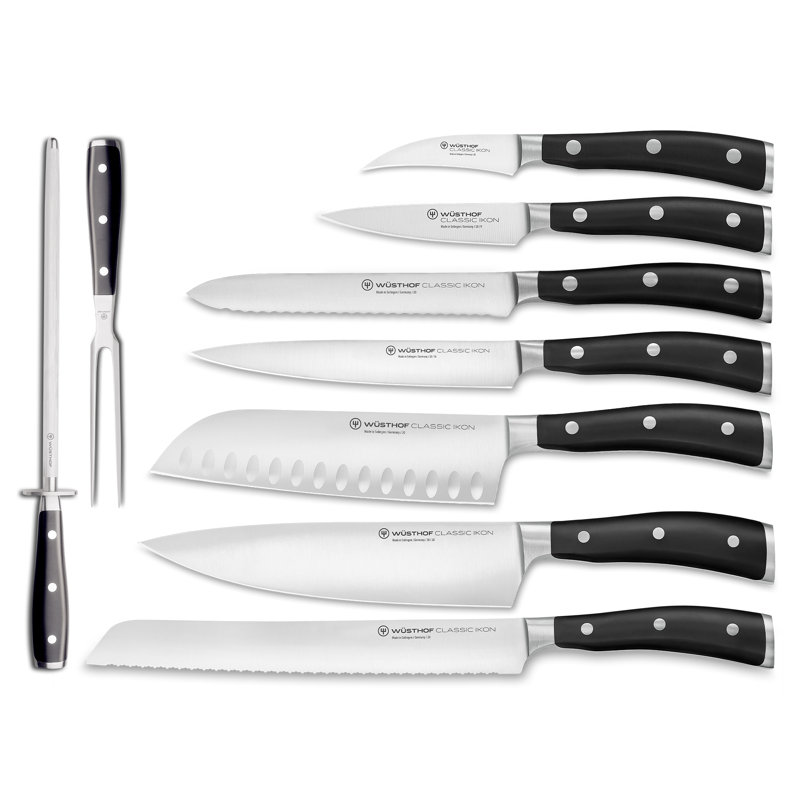 WÜSTHOF Classic Ikon 10-Piece Knife Block Set