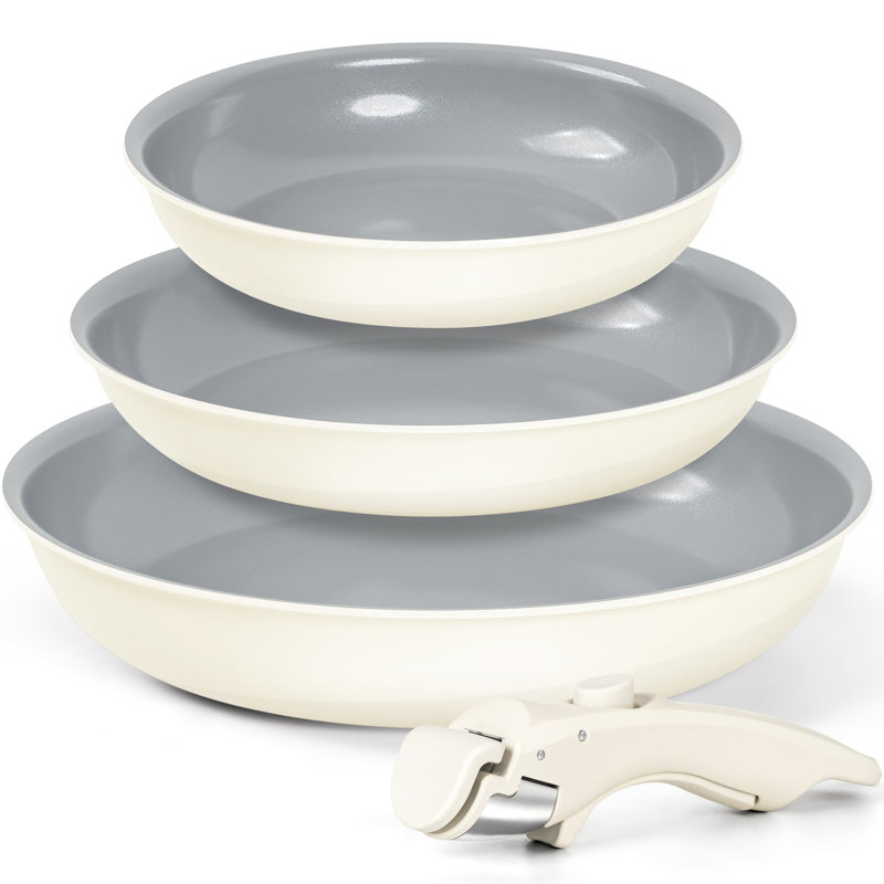 4 - Piece Non-Stick Aluminum Cookware Set
