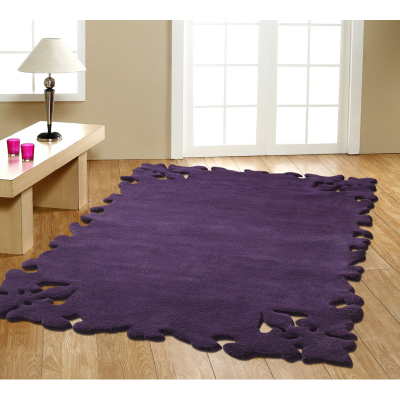Tapis mauve Jacksten, 4 pi x 6 pi