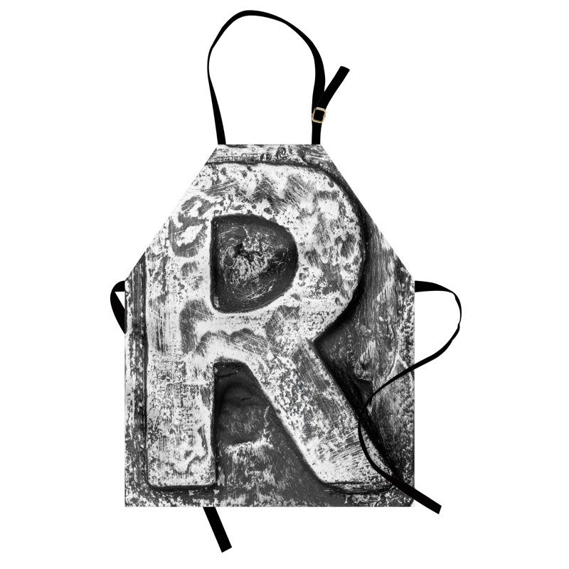 No Pattern Bib Apron, R