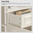 63" Wide China Cabinet with Glass Doors, 13 Shelves, 2 Drawers and Adjustable Storage