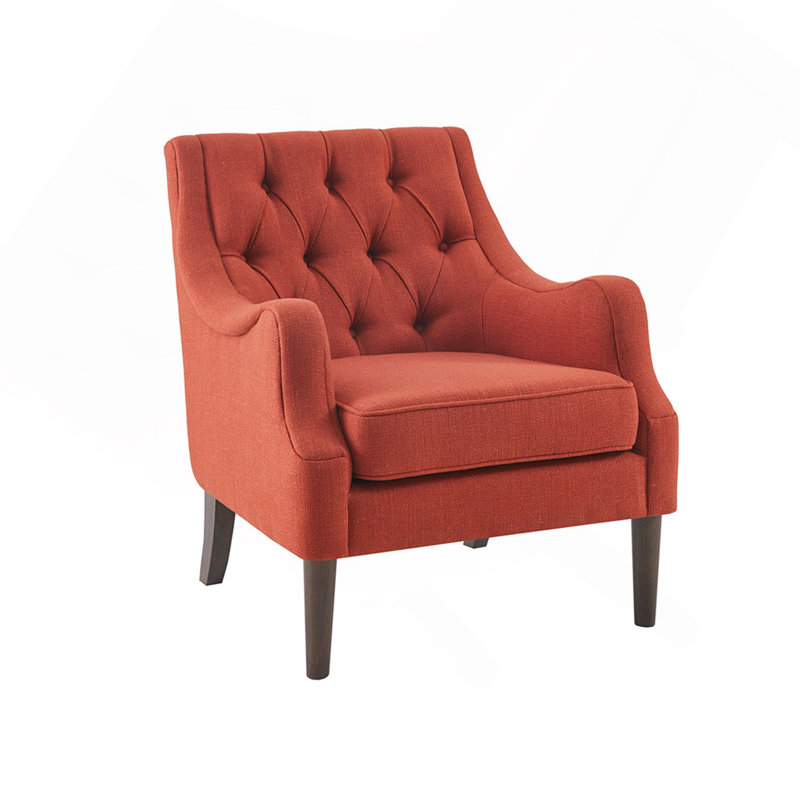 Fauteuil d'appoint capitonné