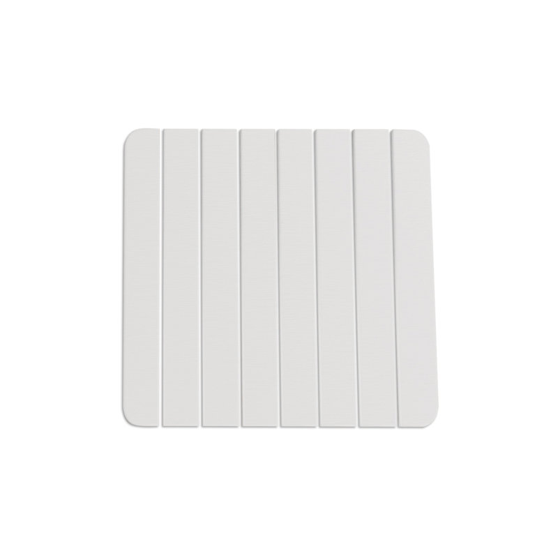 Tapis de cuisine Dianeli, Blanc naturel, Rectangle 1 pi x 1 pi 4 po