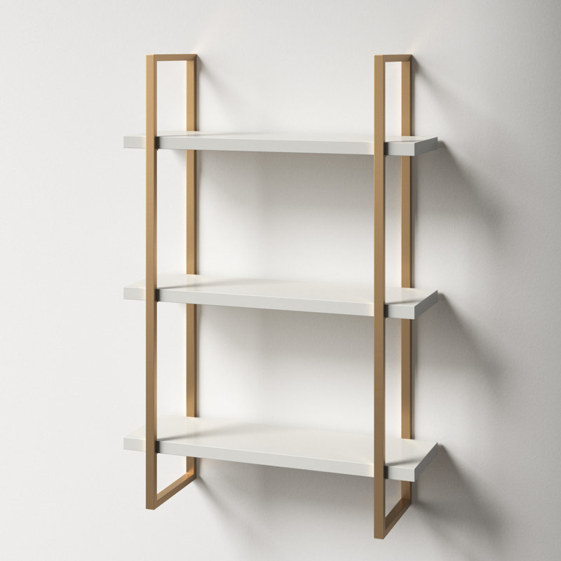 Netta 3 Piece Metal Accent Shelf