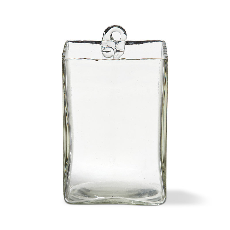 Porte-votive de table en verre, H 5 po x l 3,5 po x P 3,5 po