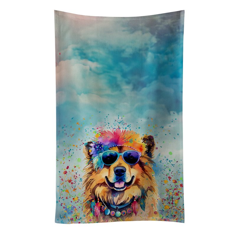 Serviette de cuisine Chow Chow Hippie Dawg