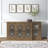 Ariba Traditional 60.4"W Wide Accent Sideboard with Adjustable Shelves-1114199893
