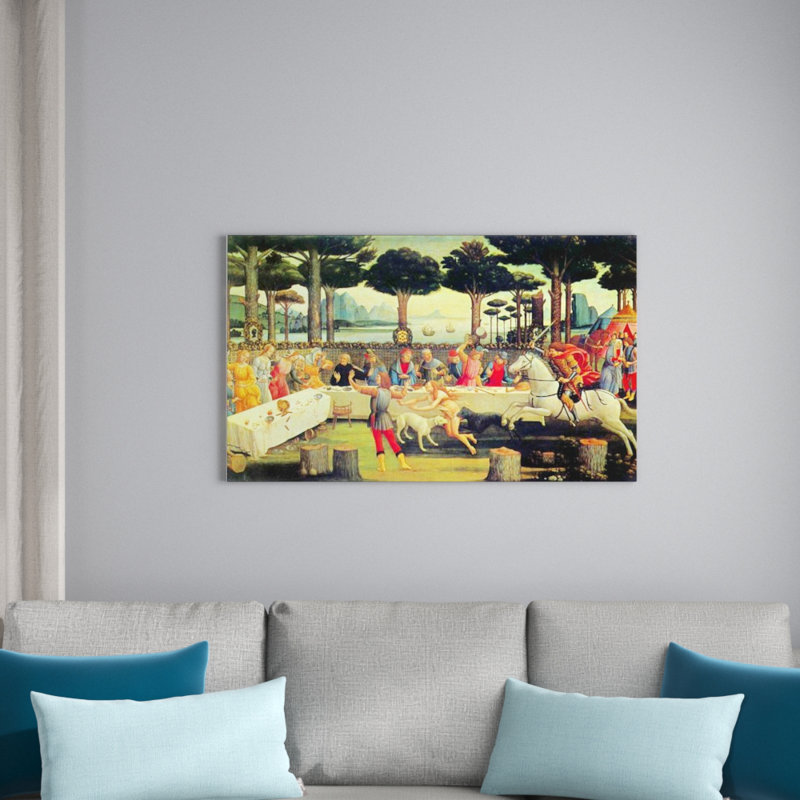 Sandro Botticelli - Wrapped Canvas Print