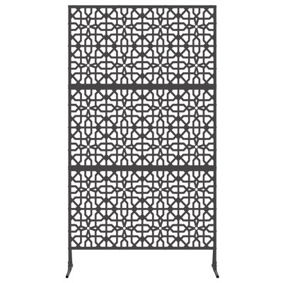 Metal Fence Panel Metal Large Pattern Fence Panel