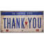 Grateful State Typography on Metal
