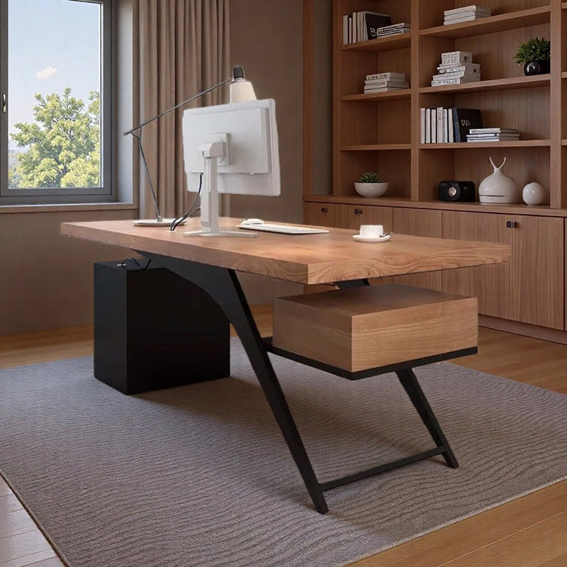 Begley Desk, 29.53" H x 70.87" W x 31.5" D