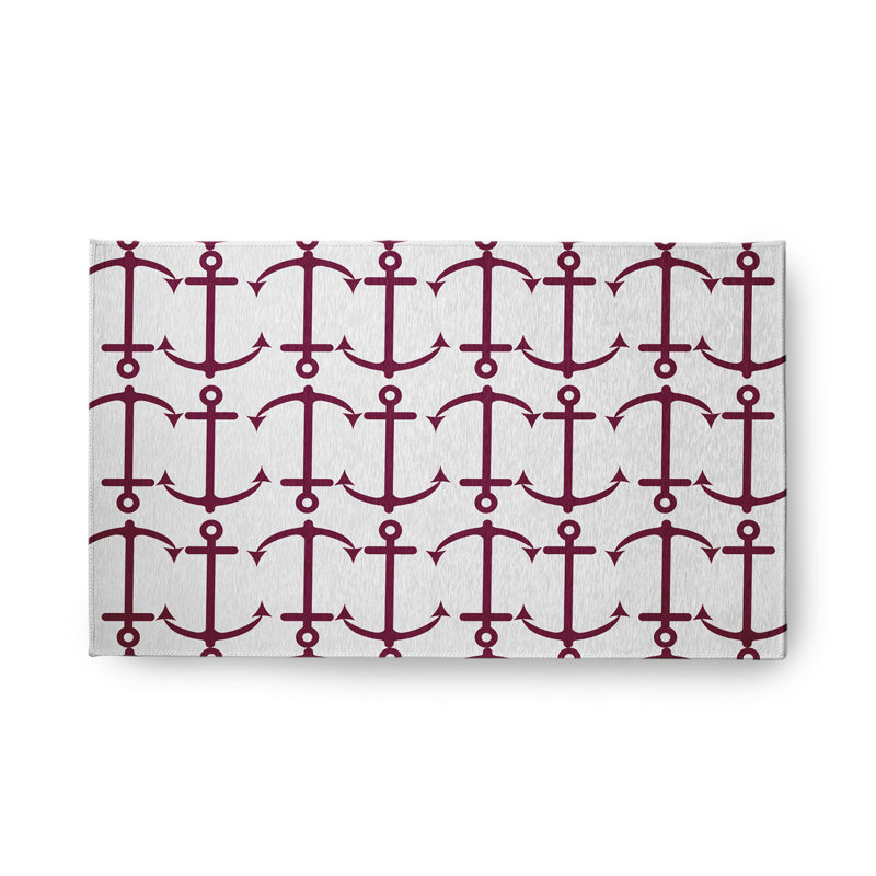 Viehbacher Chenille Abstract Indoor Rug, Rectangle 1'6" x 2'6"