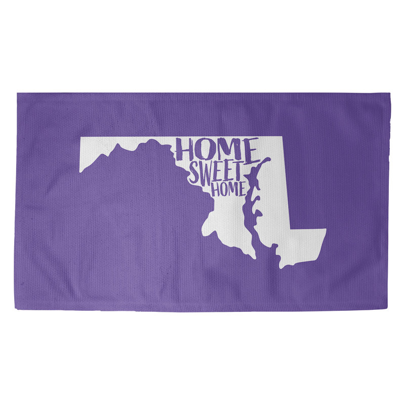 Tapis de maison purple home Maryland, Rectangle 5 pi x 7 pi