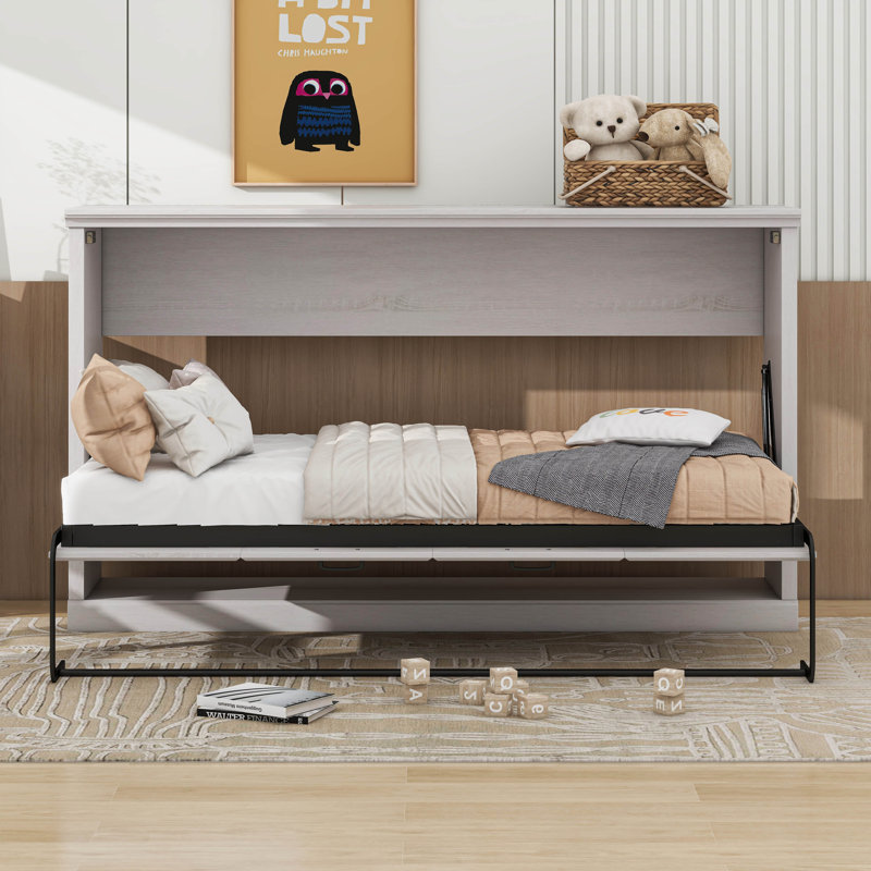 Twin Size Horizontal Murphy Bed