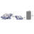 2 Piece Harmony Sea Turtle Figurines