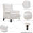 Crister 35.8'' Wide Tufted Wingback Chair-1649377423