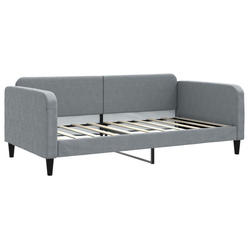 Upholstered Daybed, Light Gray