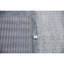 Tapis rectangulaire en laine / soie noué à la main gris-91672995