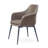Teegan 19'' H Upholstered Metal Armchair-463156450-438107533