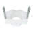 Locking Elevated Toilet Seat Riser With Adjustable Height Arms
