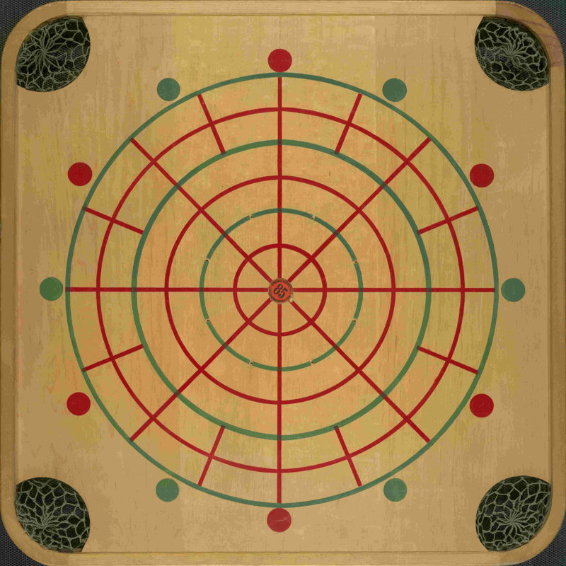 Jeu de fléchettes rétro, H 12 po x l 12 po