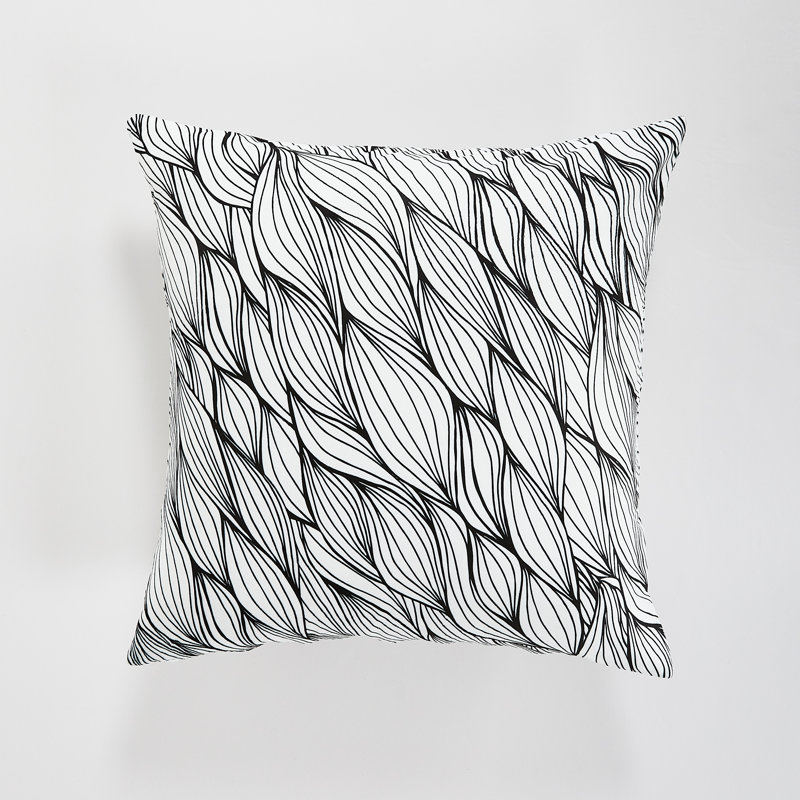 Coussin floral 22 po
