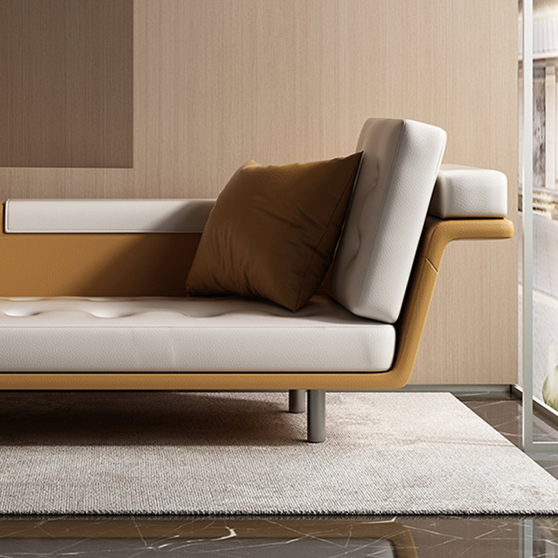 Méridiennes d'intérieur décontractées Living Room, Face à la droite, Beige