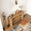Table console en bois à 3 niveaux