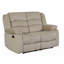 Causeuse en microfibre Global United