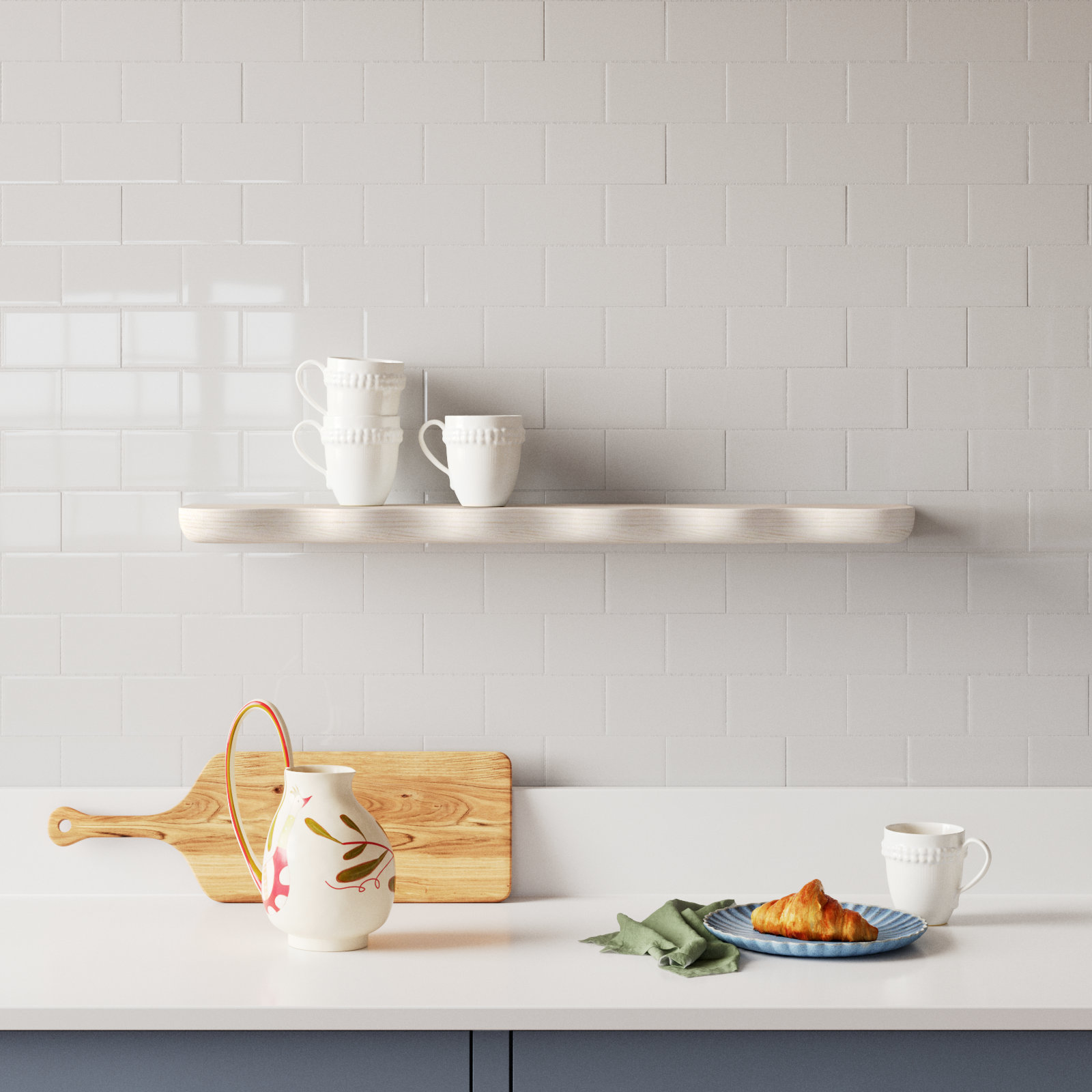 Swirl Wall Shelve-large