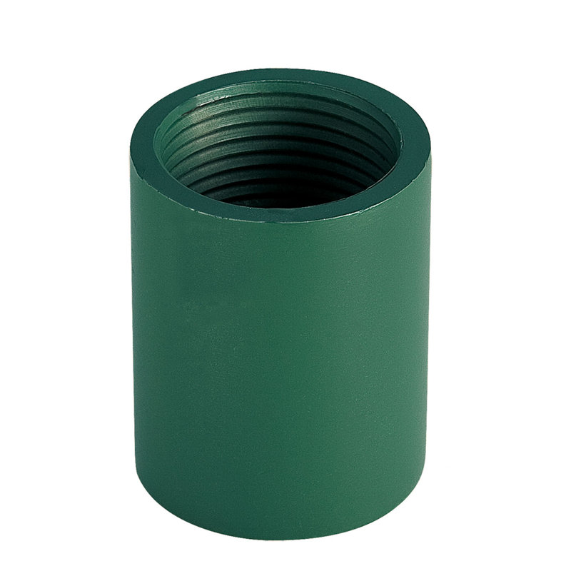 R Series Ceiling Fan Downrod Couplers, Satin Green