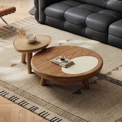 Table basse ronde Retro