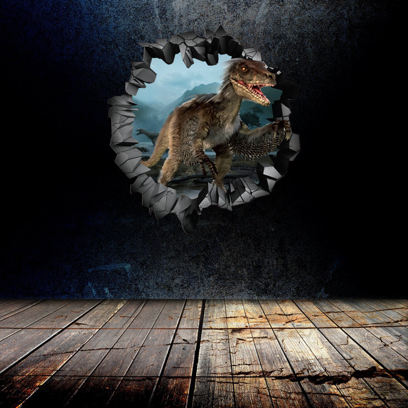 Animals Non-Wall Damaging Window Decal, Medium 27" x 29.19"