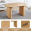 Ensemble de table de salle à manger extensible 59,06 "à 90,55" Modern Farmhouse-1713773096-1713773099