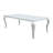 Keshaun Rectangular Dining Table with Glass Top-1604581183-1604581180