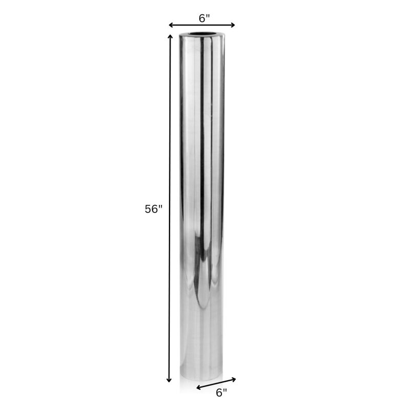 Hargis Cilindro LG Tall Floor Vase, 55" H x 6" W x 6" D