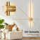 Gafia RGB Dimmable Aluminum LED Wall Sconce with 350 Degree Rotation and Memory Function