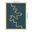 "Oxbow III" par Michael Willett, reproduction d'art sur toile encadrée-112654985