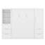 Grand lit escamotable mural avec placard, tablettes et tiroirs-1367354418