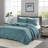 2 Piece Quilt Set Teal Twin/Twin XL-119417066