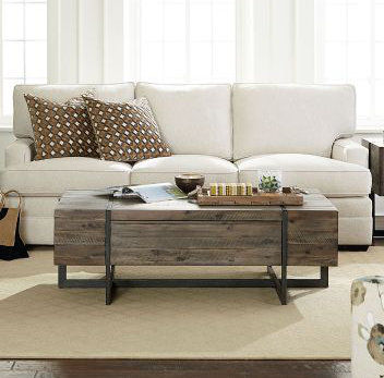 Simone Sled Coffee Table with Storage