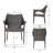 Celine 6 - Person Wicker Patio Dining Set with Rectangular Table-24093687