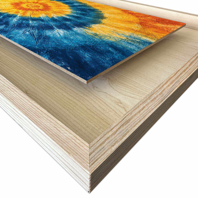Elegant Framed Decorative Painting, 16.9 x 24.8 inches | 100% Solid Wood Frame (Thickness: 1.2 inches), 100% Maple MDF Background (Thickness: 0.1 inches), UV Printing | Perfect Wall Art for Home & Office Décor