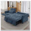 Canapé-lit escamotable en tissu 82 po Chenille-1069228955