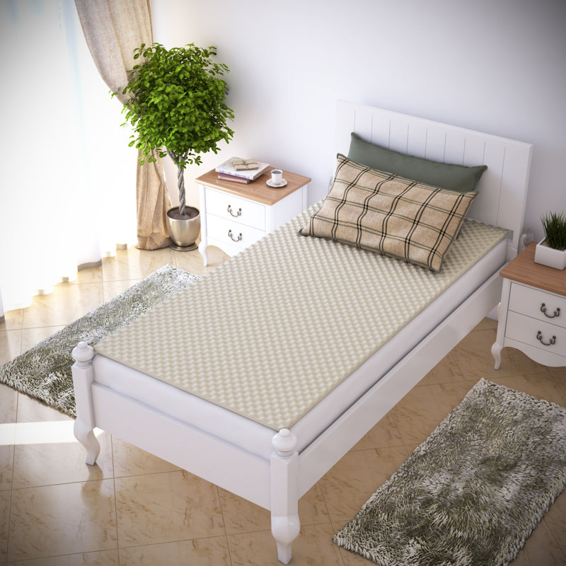 Surmatelas en mousse d'œuf - Surmatelas pour plus de confort et de soutien, Simple extra long