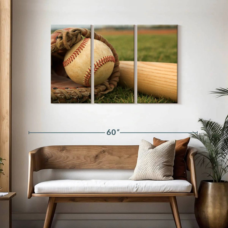 Articles de baseball Sireci, H 28 po x l 45 po
