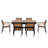 Experience Outdoor Dining Freedom With A Flexible Set Including Six Chairs And A Table That Extends From 62.9 To 82.6 Inches For Personalized Arrangements-1452264202