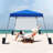 Camdyn 8 Ft. W x 8 Ft. D Iron Pop-Up Canopy with Side Panel-1664562431