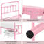 Metal Bed Frame with Vintage Headboard-403527347-435665680